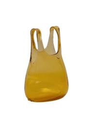 Glass Bag in Light yellow Small