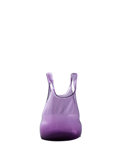 Glass Bag in Reddish