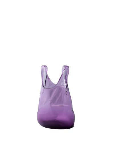 Glass Bag in Reddish