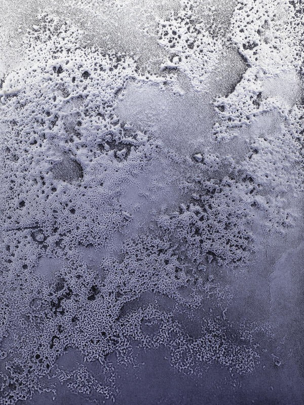 MIDNIGHT BLUE GRADIENT PARTIALLY SILVERED