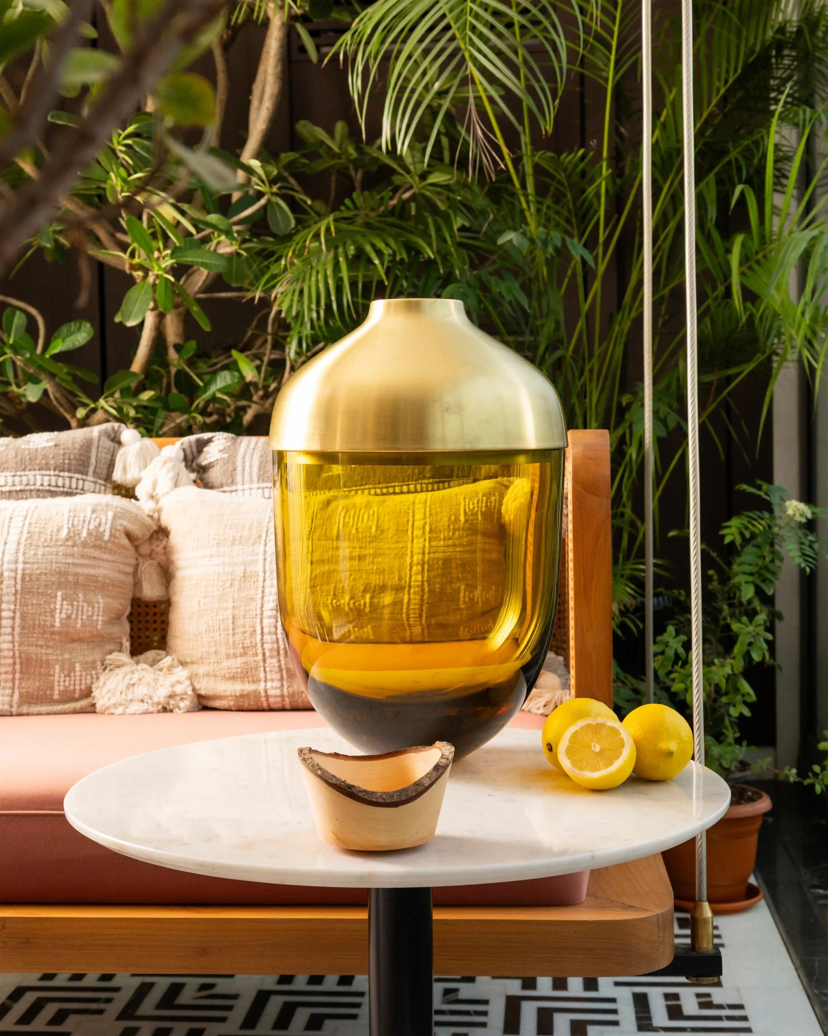 Utopia & Utility India Large 1 Stacking Vessel | Luxury Home Décor ...