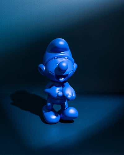 Jokey Smurf Figurine Matt Blue