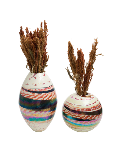 Kenya Artisan Oval Vase