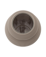 Koyl Vase in Deep Taupe 16 cm