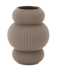 Koyl Vase in Deep Taupe 16 cm