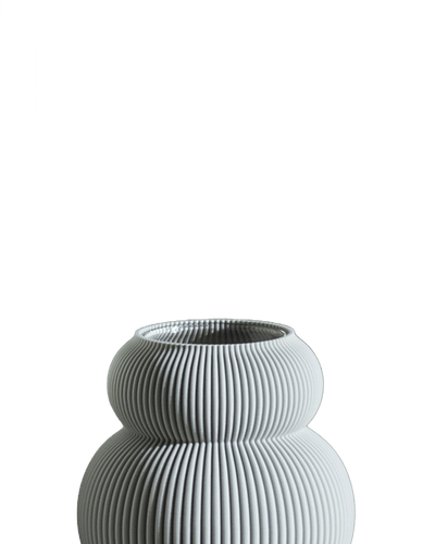 Koyl Vase in Stone Grey 16 cm