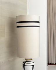 Lamp shade Raw silk