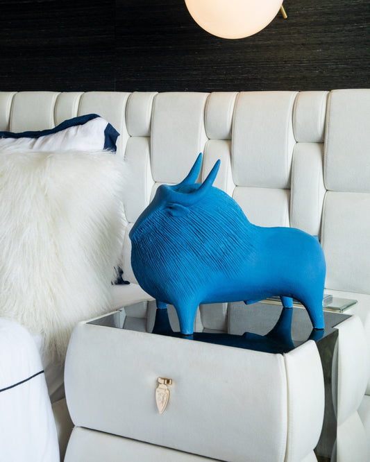 Large Bull in Blue - Maison SIA