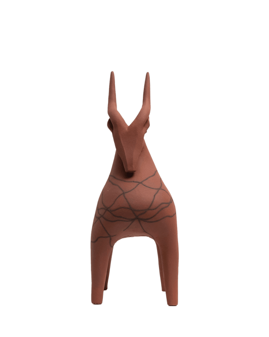 Large gazelle in Rust - Maison SIA