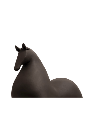 Large Horse in Black