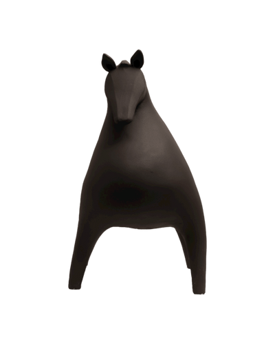 Large Horse in Black