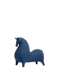 Large Horse in Blue