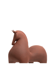 Large Horse in Rust