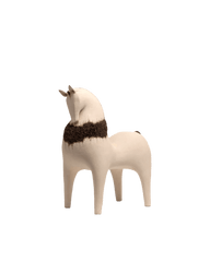 Large Horse in White