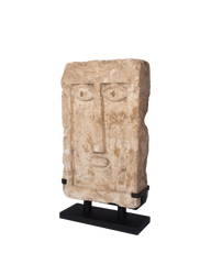 Large Iconic Stele with Greek Nose