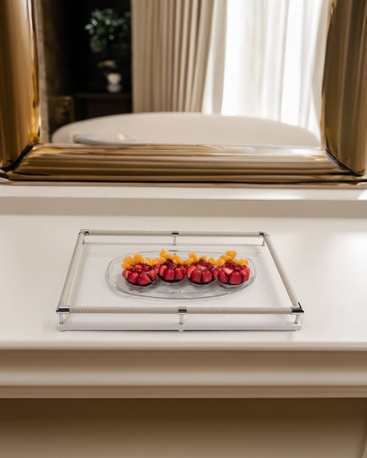 Large Lacquered tray - Maison SIA