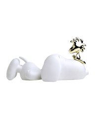 Leb-Snoopy & Woodstock White & Gold