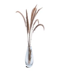 Luster teardrop vase - glass