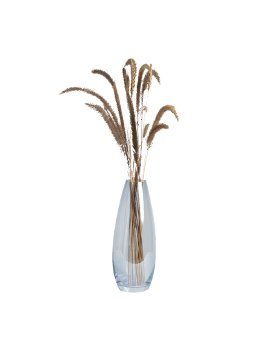 Luster teardrop vase - glass