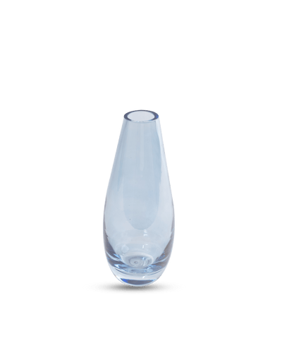 Luster teardrop vase - glass