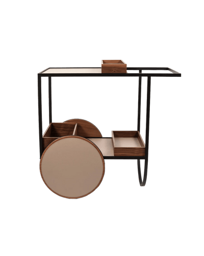 Magenta Serving trolley Taupe