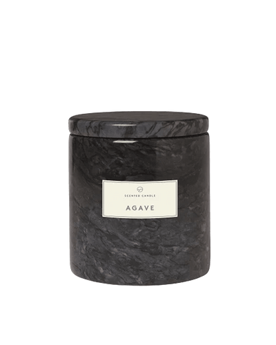 Magnet marble Agave scented candle