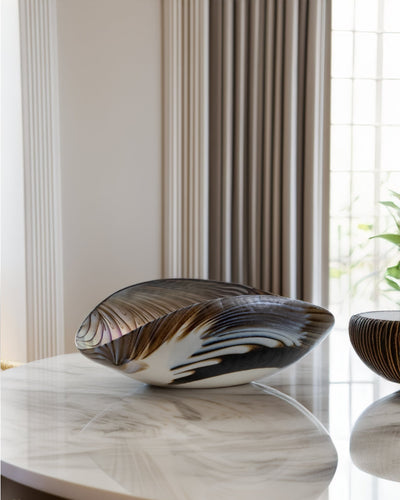 Marrone Large Folded Bowl