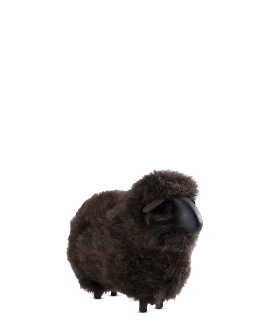 Medium Black wood brown Sheep - Maison SIA