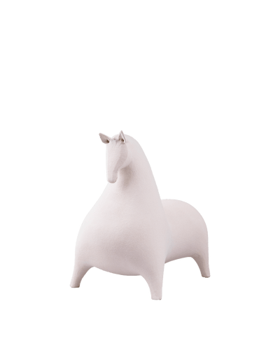 Medium Horse in White