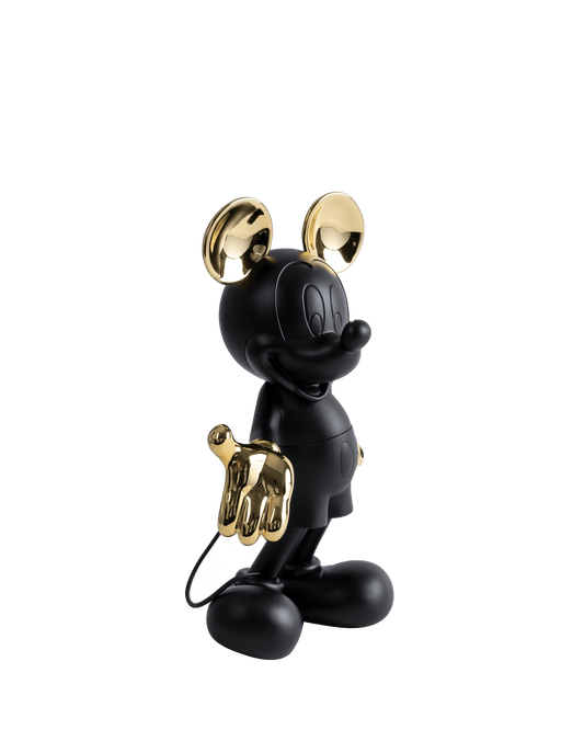 Mickey Welcome Bicolore Black & Gold - Maison SIA