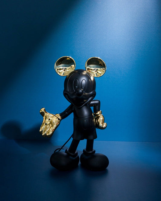 Mickey Welcome Bicolore Black & Gold - Maison SIA