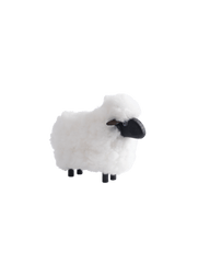 Micro Black wood white Sheep