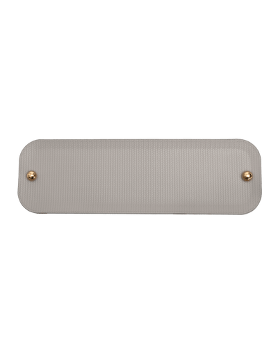 Olimpia large tray with gold details in Light grey