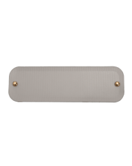 Olimpia large tray with gold details in Light grey