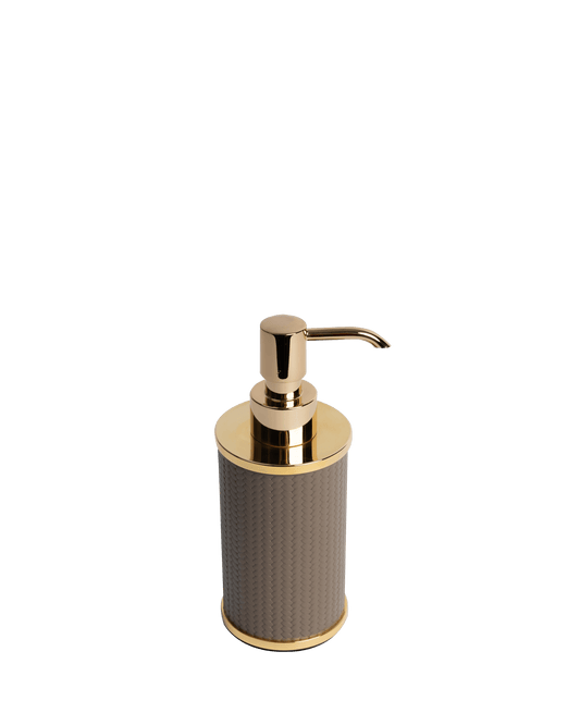 Olimpia Taupe Soap Dispenser - Maison SIA