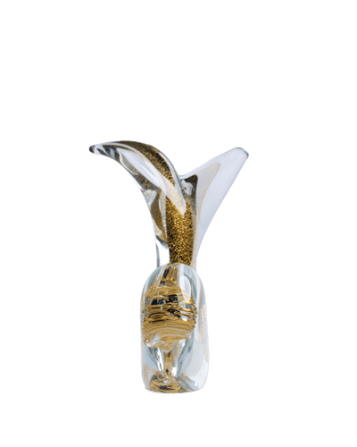 Opulent Wave Fish Sculpture