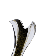 Opulent Wave Fish Sculpture