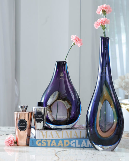 Opus Ocean Crystal Vase Medium - Maison SIA