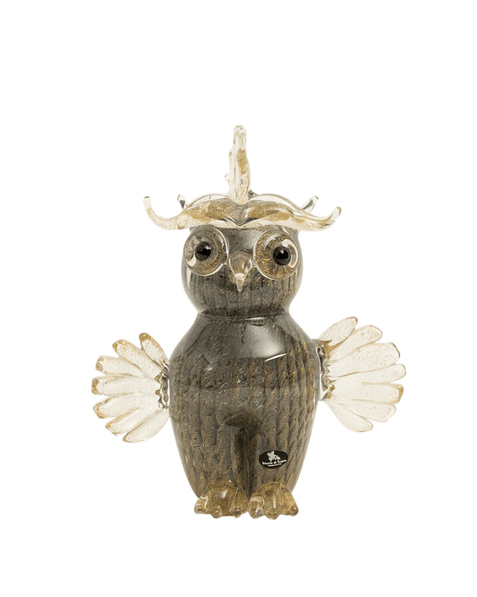 Owl Gold & Grey - Maison SIA