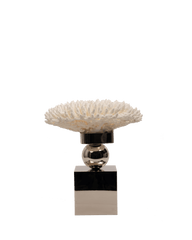 Petri- Coral Reef Table Decoration with Nickel Plate with Ball