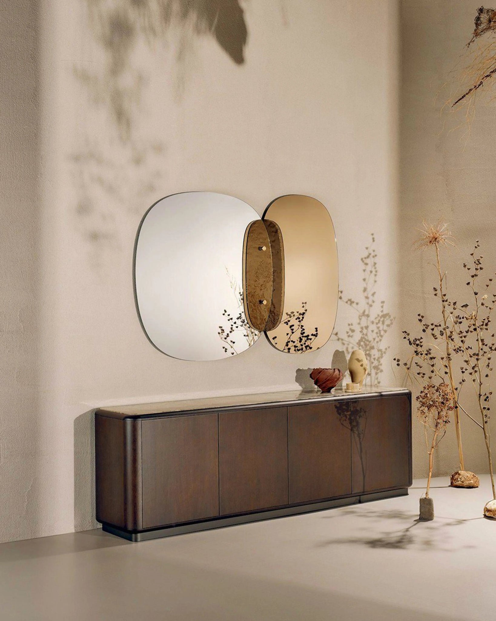 Naturedesign Pod Sideboard – Luxury Italian Side Table in Wood, Marble ...