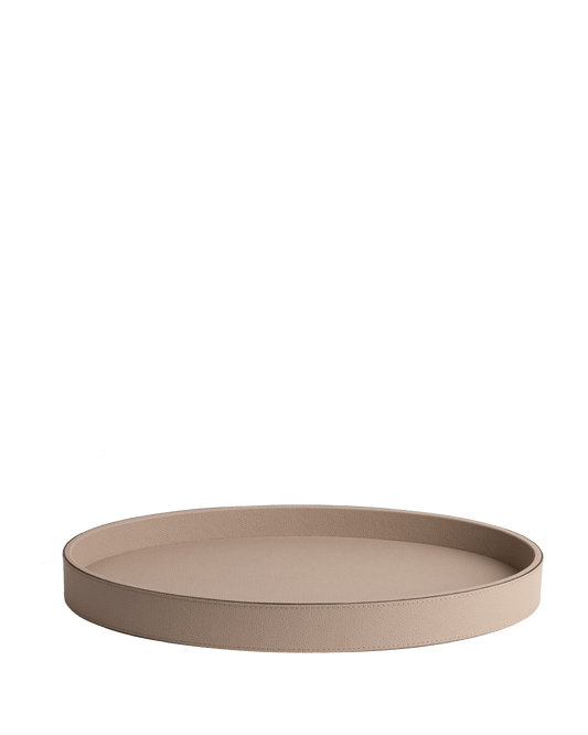 Polo Tray Oval Small Printed Calfskin - Maison SIA