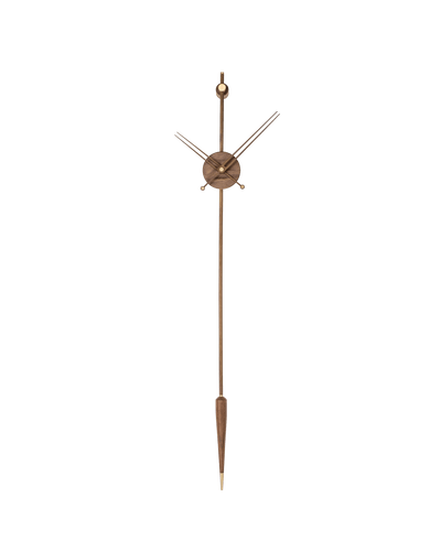 PUNTO Y COMA PREMIUM WALNUT CLOCK
