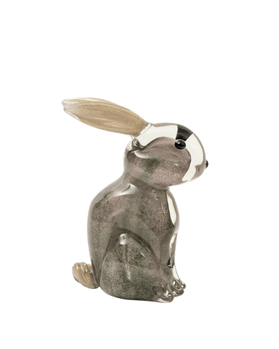 Rabbit Big Grey & Gold