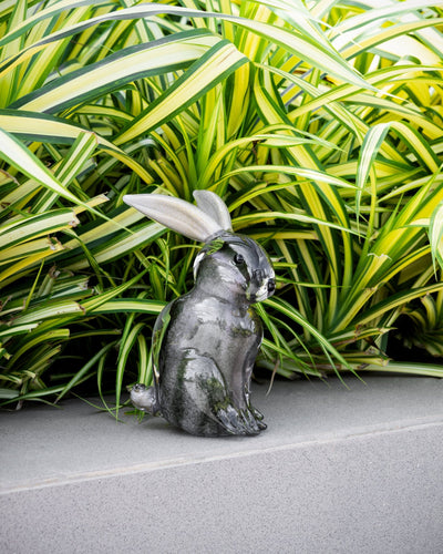 Rabbit Big Grey & Gold