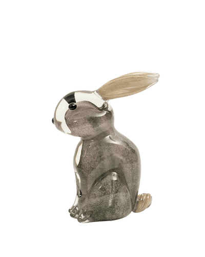 Rabbit Big Grey & Gold