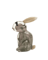 Rabbit Big Grey & Gold