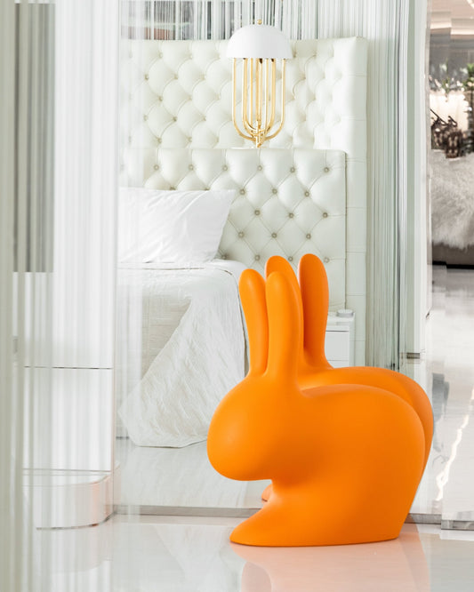 Rabbit Chair In Bright Orange - Maison SIA