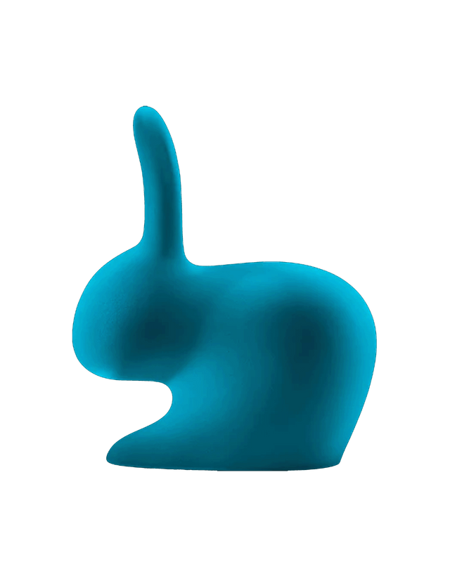 Add a Pop of Color with the Qeeboo Rabbit Chair in Bright Orange ...