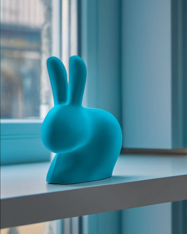 Add a Pop of Color with the Qeeboo Rabbit Chair in Bright Orange ...